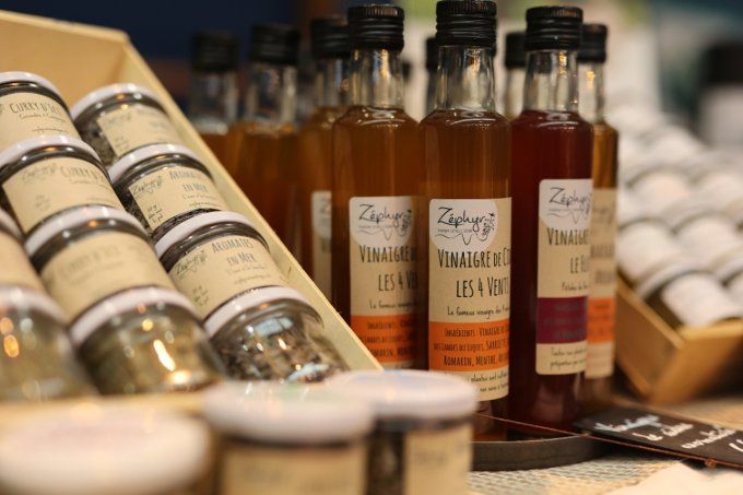 Vinaigre de cidre aromatisé "le 4 Vents"